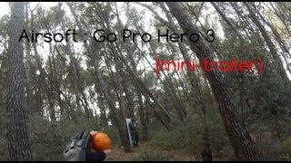 Airsoft  Go Pro Hero 3  mini trailer 