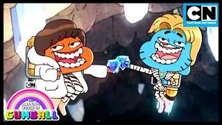 Diamanten zum Abendessen? Gumball & Darwin sind Millionäre  Gumball - Der Heilige  Cartoon Network