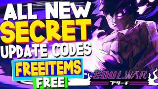 ALL NEW *SECRET* CODES in SOUL WAR CODES Soul War Codes ROBLOX