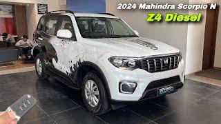 Mahindra Scorpio N Z4 Diesel 2024  7Str Diesel Suv under 18 lakh  Mahindra Scorpio N 2024 