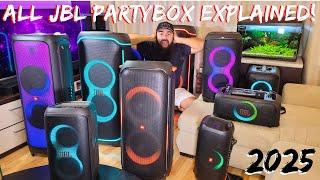 STOP Buying the Wrong JBL Partybox Speakers Until You Watch This ALL Partybox Speakers Explained