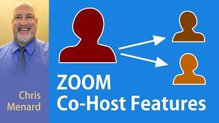 Using Co-hosts in a Zoom Meeting