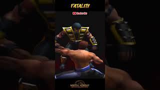 Ulti Johnny Cage - Punching Bag Johnny Cage Fatality MK Shaolin Monks #shorts