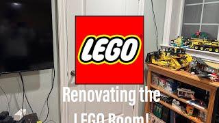 MAKING CHANGES TO THE LEGO ROOM