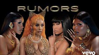 Lizzo - Rumors ft. Cardi B Doja Cat Nicki Minaj Official Audio