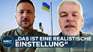 UKRAINE-KRIEG Sieg für Putin? Selenskyj erwägt Gebietsabtretung aber nur mit Zustimmung des Volkes