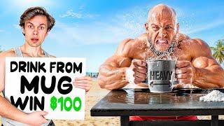 Drink From Worlds Heaviest Mug Win $100