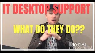 What does an IT Desktop Support Analyst Level 2 Technician do?