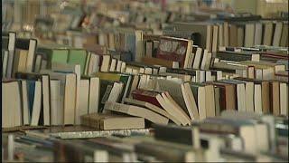 Busload of Books donation happening today at Central Elementary School