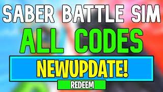 New Saber Battle Simulator Codes  Roblox Saber Battle Simulator Codes June 2024