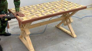 Perfect Woodworking Plan - The Process Of Building A sturdy Table With Unique Designs Just For You