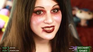 Vampire Makeup with Amelia