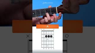 How to play the A Chord on Guitar its so easy #Shorts