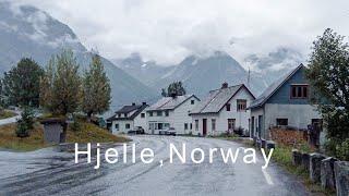 4K Rainy Walk Norway Walking Tour in Hjelle - Norway Walks