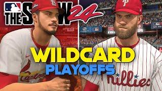 Cards Make Postseason Debut Wildcard Games 1 & 2 - MLB The Show 24 Franchise Year 2 Ep.20