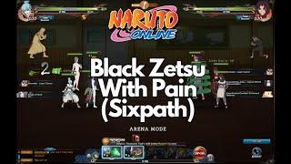 Naruto Online Black Zetsu With Pain Sixpath