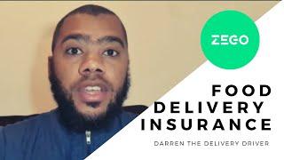 UK Food Delivery Insurance with Zego for Deliveroo JustEat and UberEats