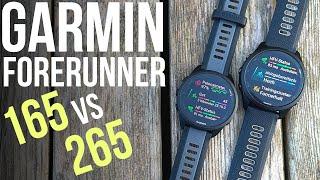 Garmin Forerunner 165 vs 265 ein ausführlicher Vergleich