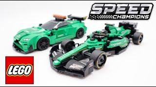 LEGO Speed Champions 76925 Aston Martin Safety Car & AMR23 Speed Build Review