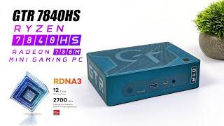 This Mini PC Has The Most Powerful RDNA3 iGPU GTR7 Ryzen 7840HS Hands-On Review