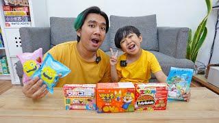 Kyo dan Mpah Makan Jajanan Unik Dengan Karakter