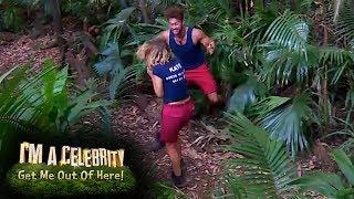 Kate Gets a Fright From the Boys Who Form the Jump Out Club  Im a Celebrity... Get Me Out of Here