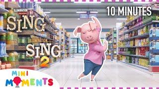All of Rositas Songs in Sing and Sing 2 🪩  10 Minute Compilation  Movie Moments  Mini Moments