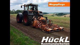 Wegepflege  Hückl Lohnunternehmen Bastheim OT Braidbach