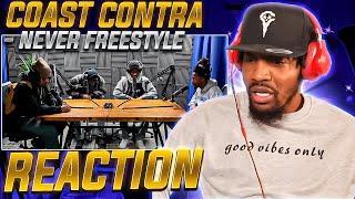 OMFG REAL HIP HOP  COAST CONTRA - NEVER FREESTYLE REACTION