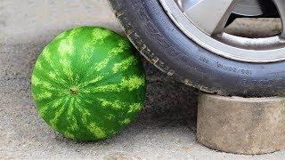 EXPERIMENT CAR vs WATERMELON