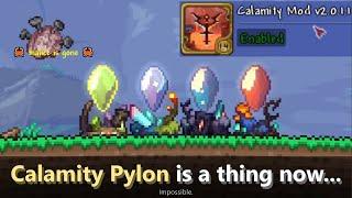 Terraria Calamity mod now has Pylons..? ─ Calamity 2.0.1.1 update removed and added these illogics