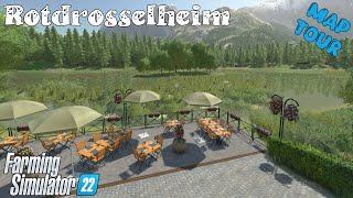 Map Tour  Rotdrosselheim  Farming Simulator 22