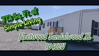 2023 SANDALWOOD XL 16462U - URBAN - 16X50 713 Square foot  TINY HOME  Mobile home Walk Thru.