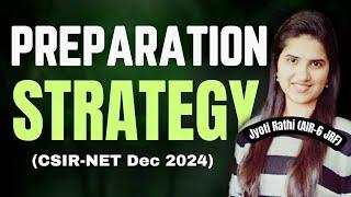 Preparation strategy for csir net chemical science  CSIR NET December 2024 preparation J Chemistry