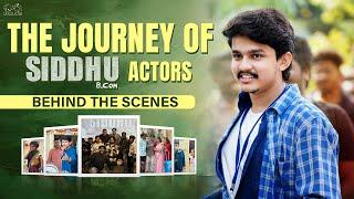 The Journey of Siddhu Bcom Actors  Behind The Scenes  Dora Sai Teja  Allari Aarathi  Tej India