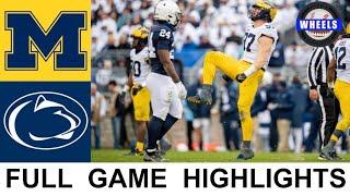 #6 Michigan vs Penn State Highlights  College Football Week 11  2021 College Football Highlights