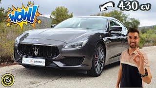 Maserati QUATTROPORTE Gransport V6 430 cv MEJOR que un Clase S? TOP DRIVERS