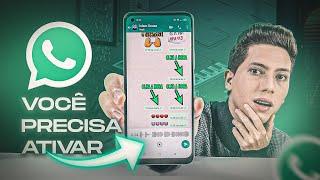 NOVA ATUALIZAÇÃO DO WHATSAPP Você precisa testar essa nova função