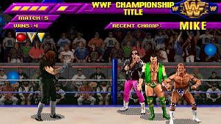 WWF Wrestlemania The Arcade Game Longplay Arcade 4K