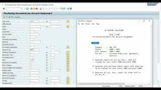 SAP ME2K T Code  SAP MM  SAP Purchasing Documents Report Per Account Assignment Cost Center