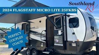 2024 Flagstaff Micro Lite 25FKBS WALKTHROUGH PERFECT COUPLES COACH