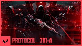 Platform Status ACTIVATED   PROTOCOL_781-A Skin Reveal Trailer - VALORANT