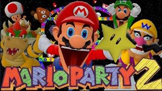 Mario Plays Mario Party 2