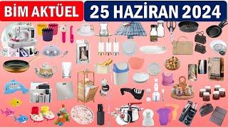 BİM 25 Haziran 2024 Aktüel Kataloğu  Mutfak & Bebek Ürünleri & Tabaklar  Bu Hafta Beklenen Ürünler