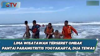Lima Pengunjung Pantai Parangtritis Terseret Ombak hingga Masuk ke Palung Laut - BIM 1007