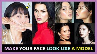 How to Make Your Face Look Like a Model + Get Perfect Side Profile   FACE DAILY EXERCISE