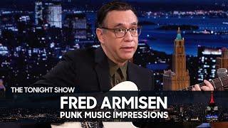 Fred Armisen Impersonates Each Decade of Punk Music  The Tonight Show Starring Jimmy Fallon