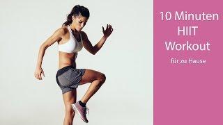 10 Minuten HIIT Workout  Fettabbau durch Intervalltraining