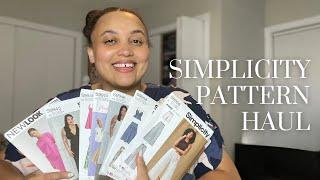 Simplicity pattern haul  Summer Simplicity patterns