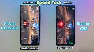 Xiaomi Redmi 13C VS Realme C53 Performance Test & Comparison